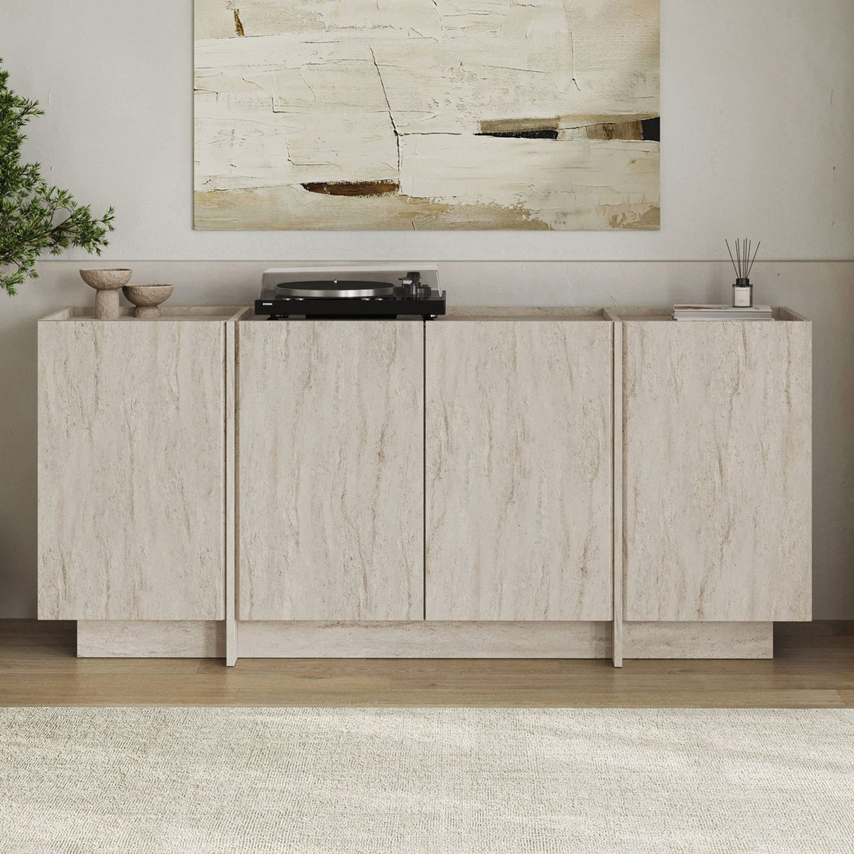 Dant Konsolbord Travertine