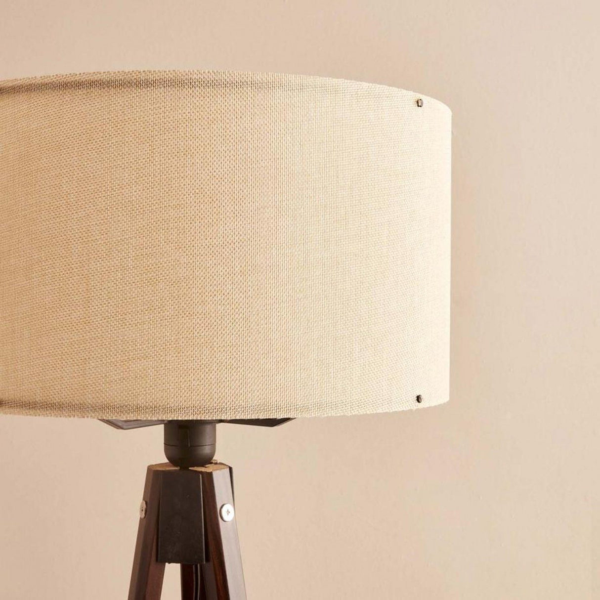 Echo (H 140 cm) Golvlampa Creme Brun