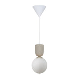 Sadie Taklampa Beige