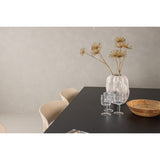 Vail, Åstol Rektangulär matgrupp Beige, Svart, 200 x 100