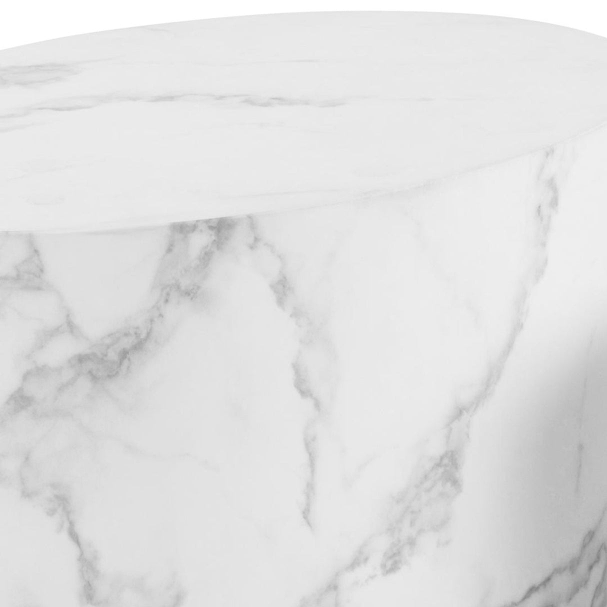 Cenon Soffbord 40x33x48 cm Carrara-marmor
