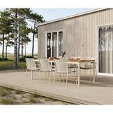 Mood Classic bord 208x100 cm Sandy Grey/Teak