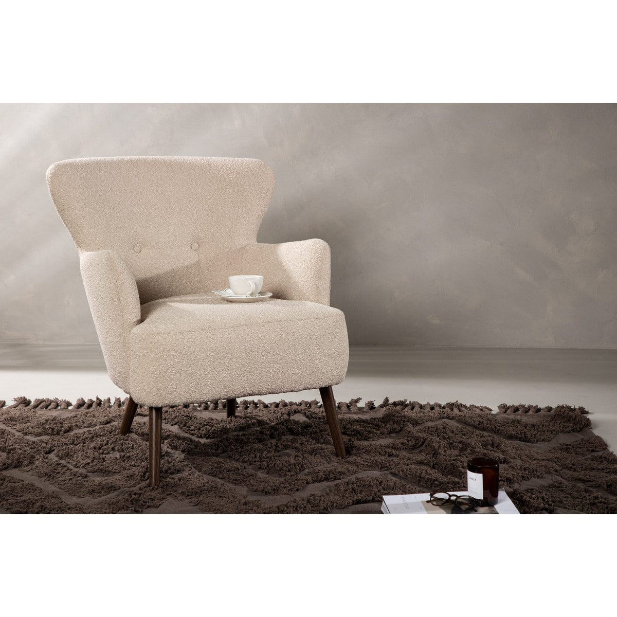 Lincoln Loungestol Beige