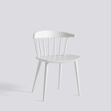 J104 Stol White – bokfaner med vattenbaserad lack, White – massiv bok med vattenbaserad lack