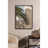 Palmblad Poster Beige, 100 x 70