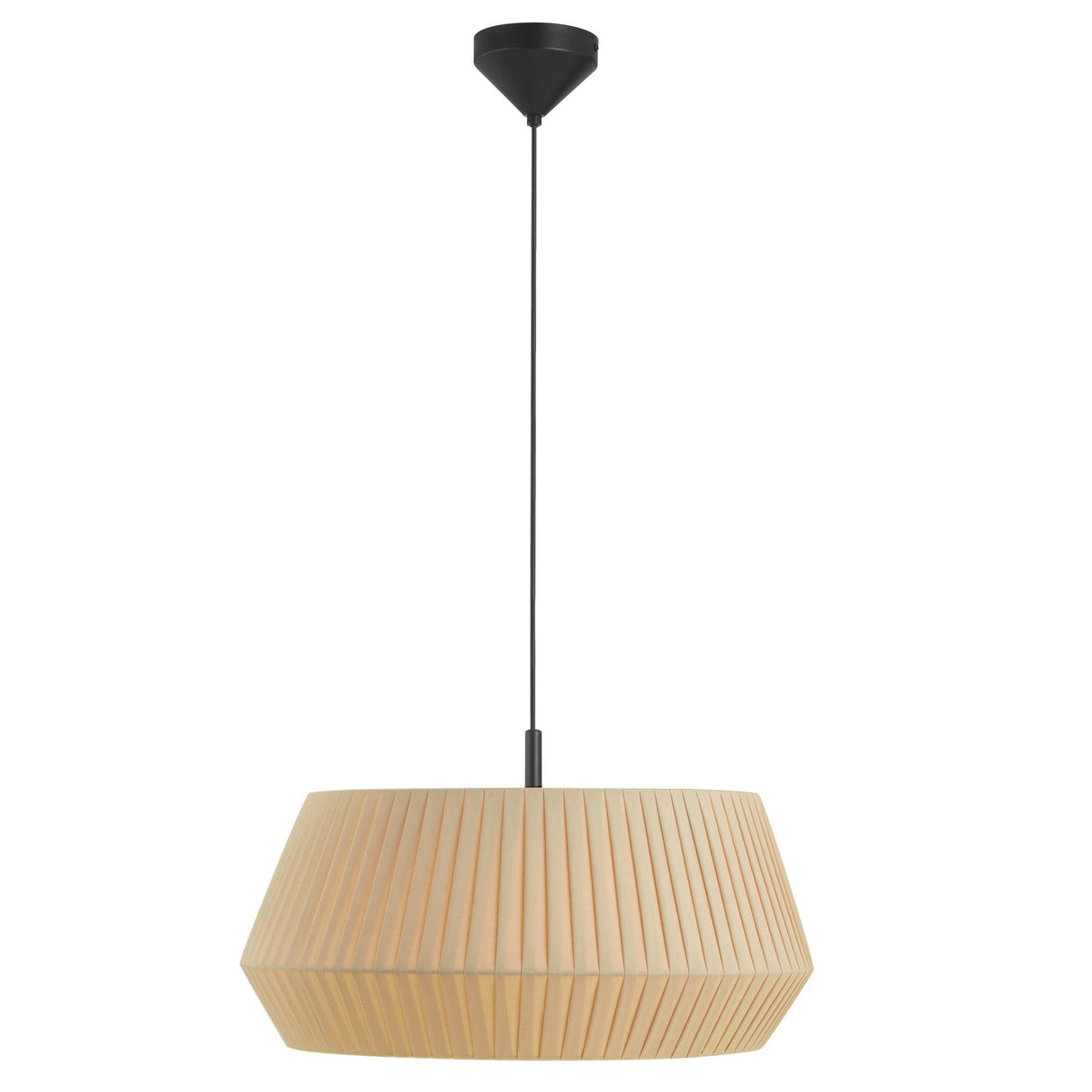 Dicte Taklampa 53 cm, Beige