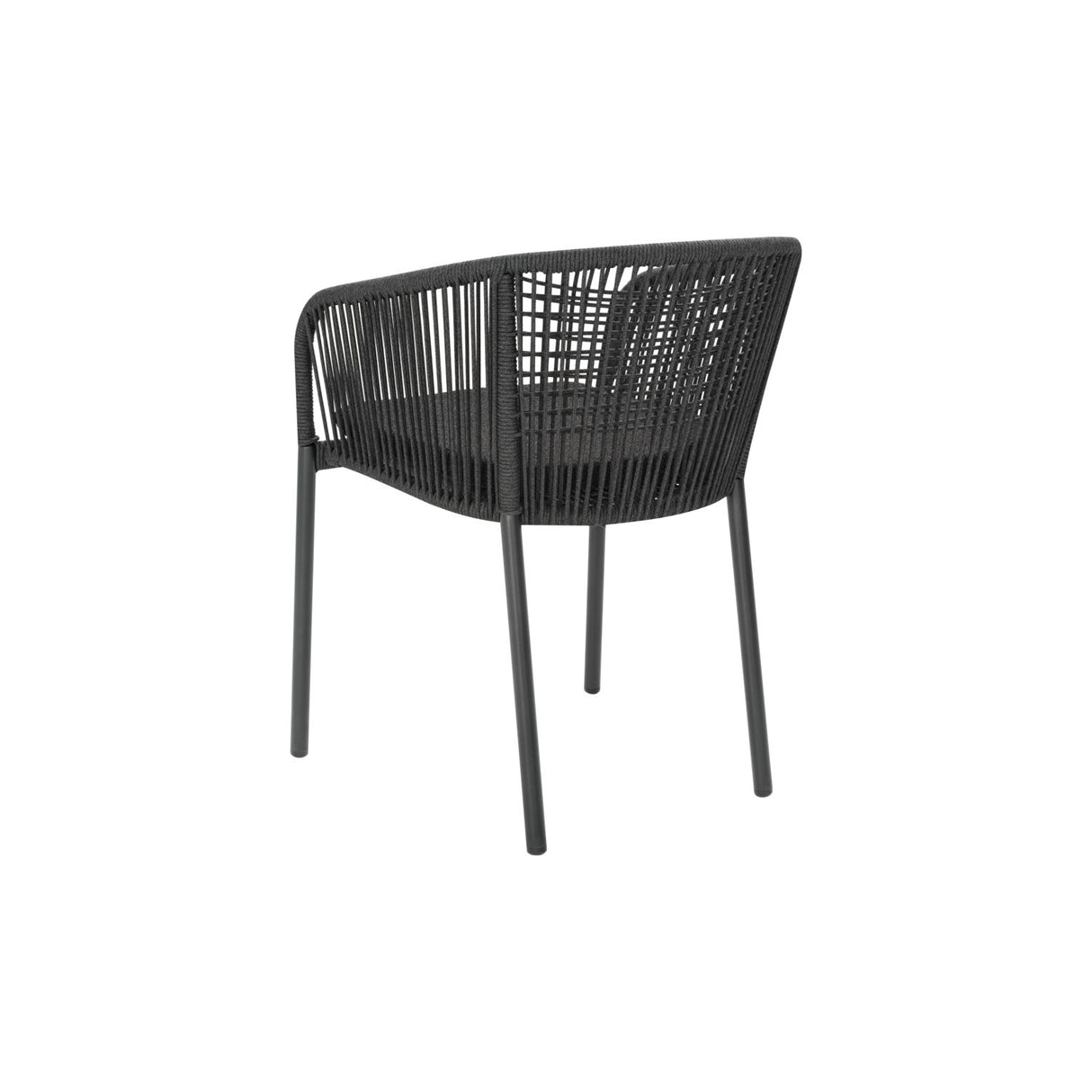 Delta Karmstol Antracit/Teddy Black Svart