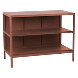 Kelia Utekök Öppna hyllor Zin Red