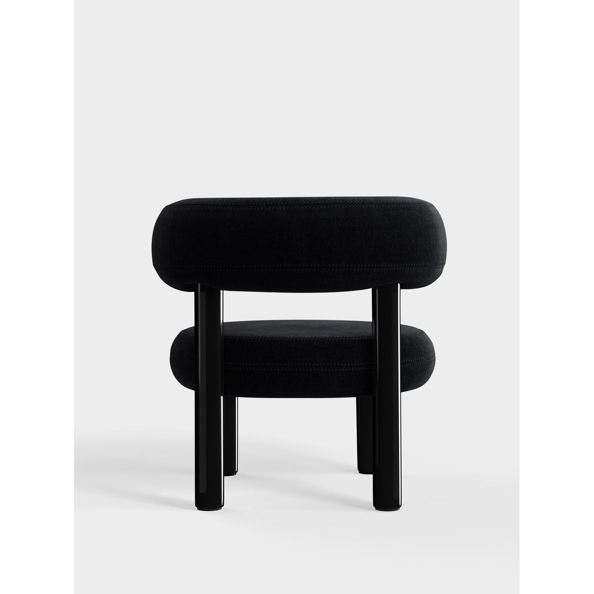 Fat Loungestol Gentle Black BLS