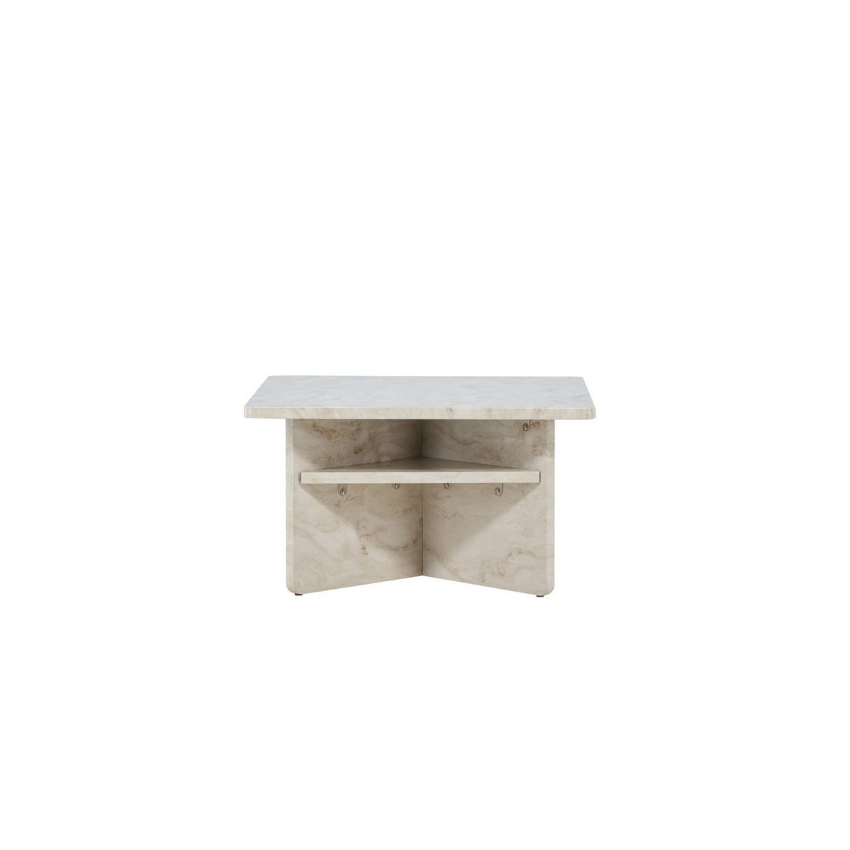 Ålesund Soffbord Beige, 75 x 75