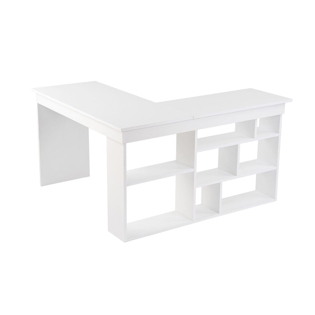Ostia Skrivbord Naturlig vit