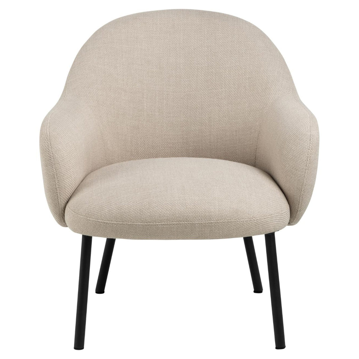 Spencer Loungefåtölj Basel tyg Beige