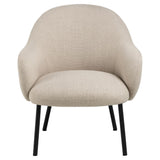 Spencer Loungefåtölj Basel tyg Beige