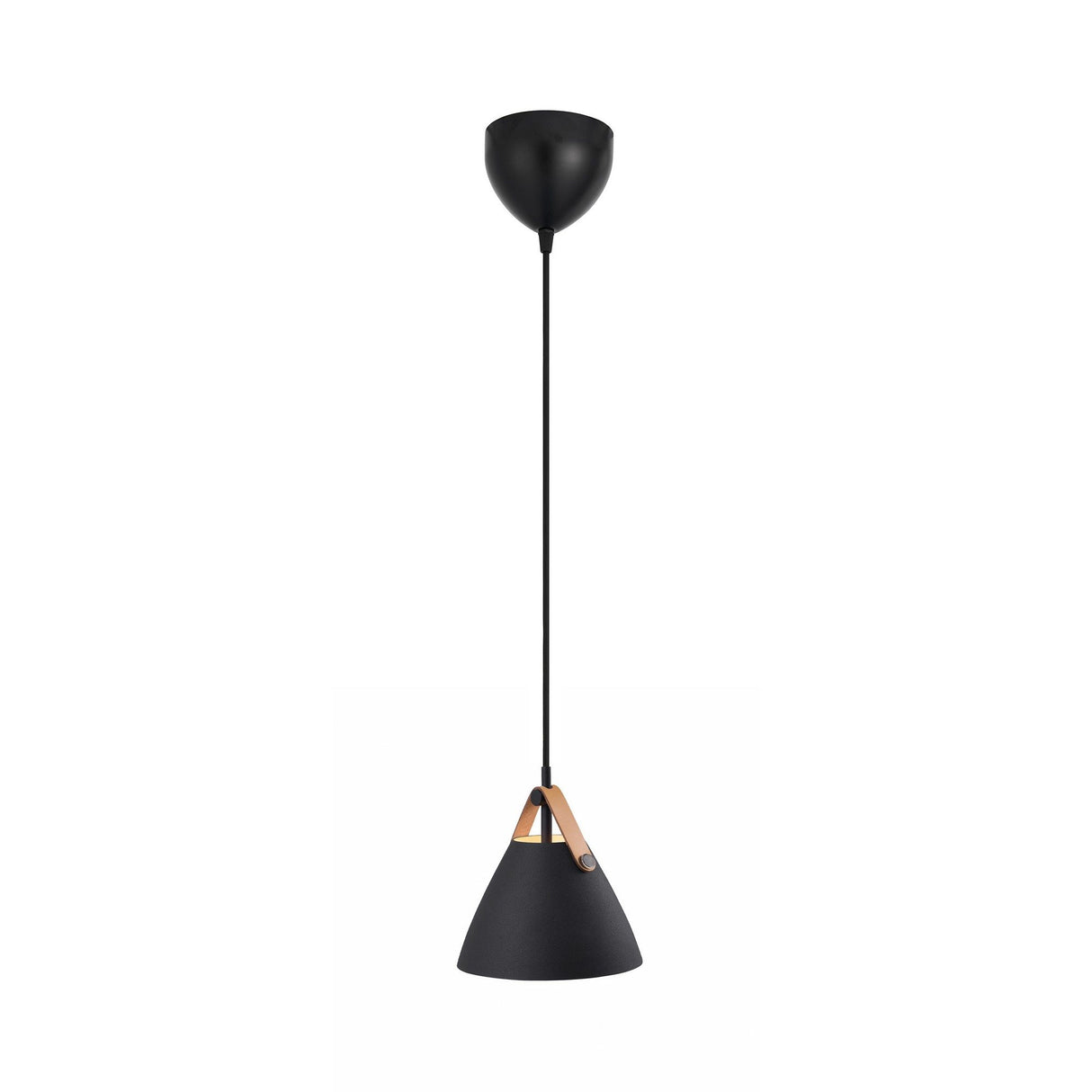 Strap Taklampa 16 cm, Svart