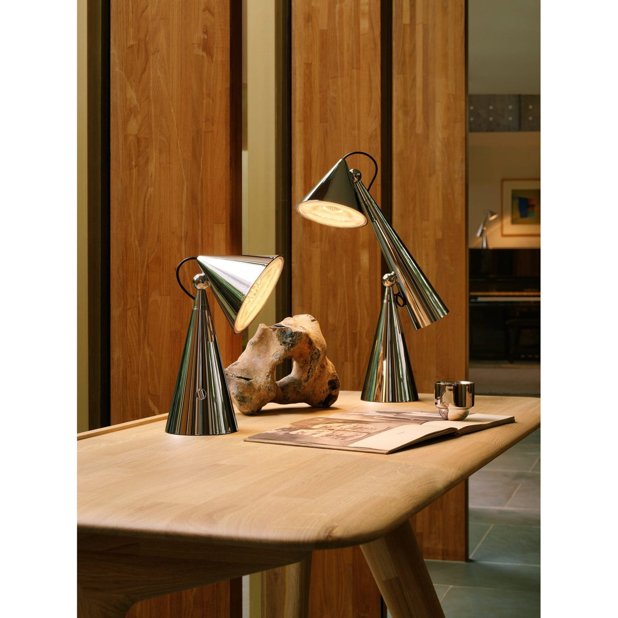 Pose Bordslampa Silver