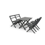 Torpet Klappstol Stålgrå