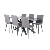 Piazza, Windu Rektangulär matgrupp