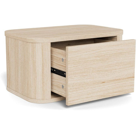 Alturo Sängbord Vitpigmenterad