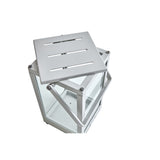 Belfort Ljuslykta Light Grey, 20x20 cm