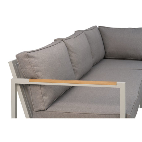 Cap Soffgrupp Light Grey/Grå 214x214 cm