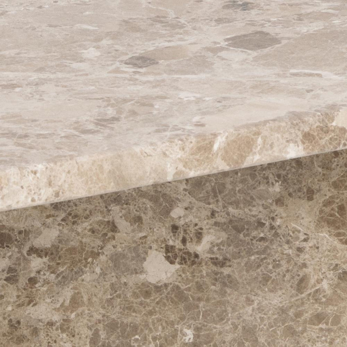 Miramas Soffbord 42x90x90 cm Lattebrun