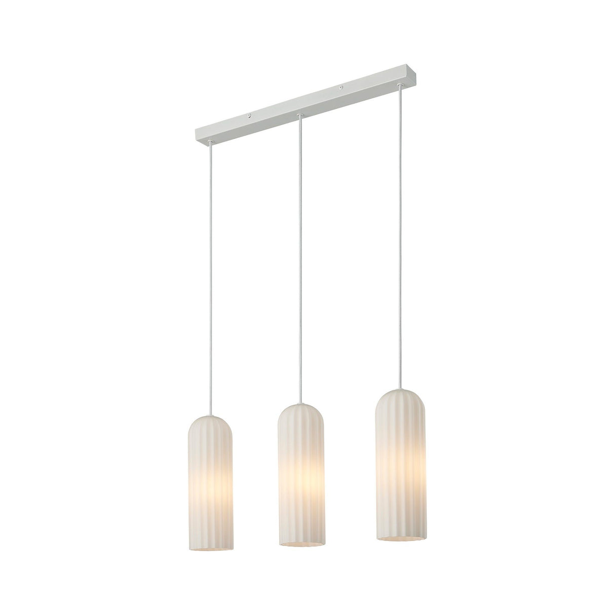 Miella 3-Rail Taklampa Vit