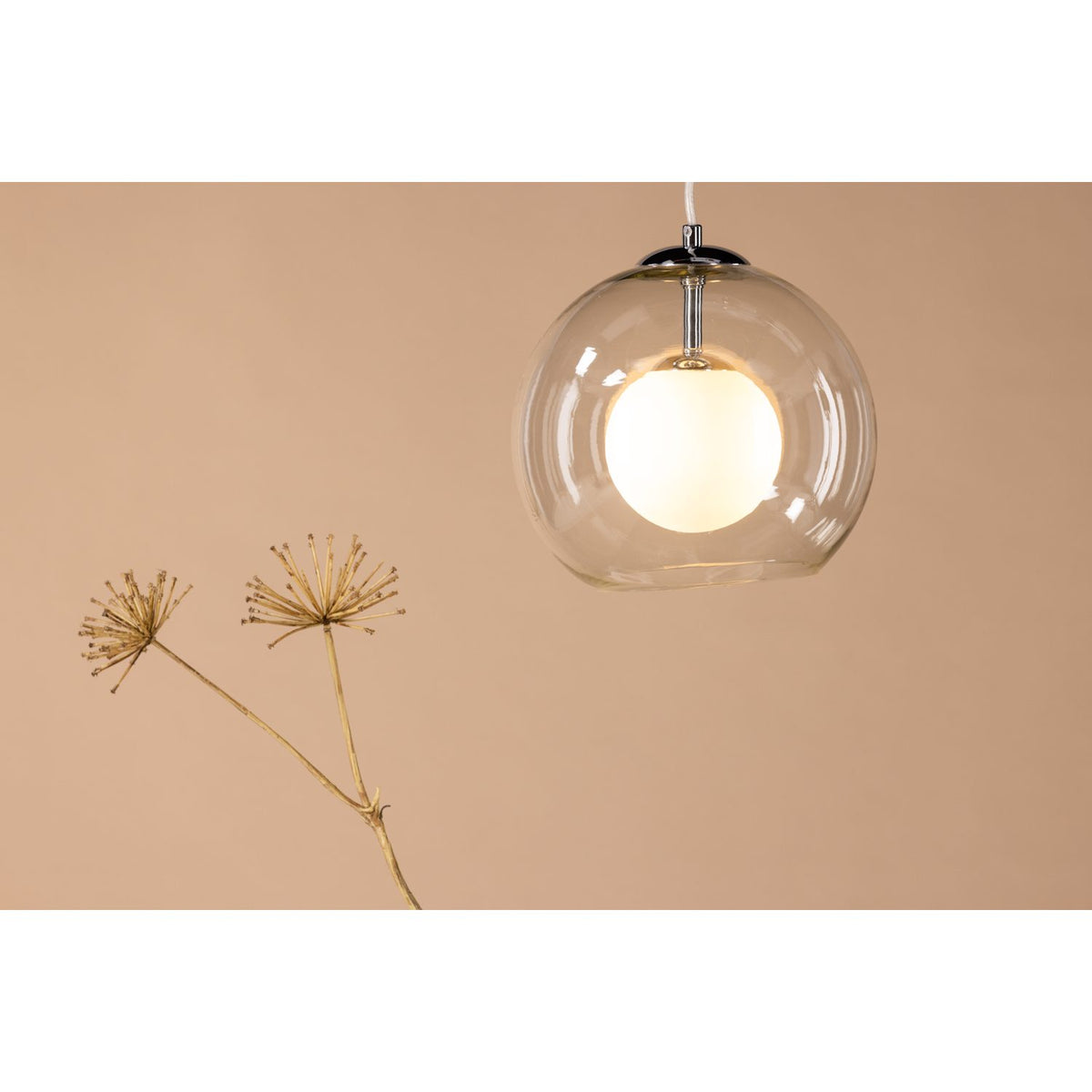 Roche Taklampa Grå, 25x25