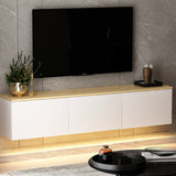 Reykjavik (160 x 35 x 32 cm) vit ek TV-bänk