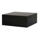 Crystal Soffbord Wood Black