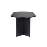 Sandy Matbord Wood Black