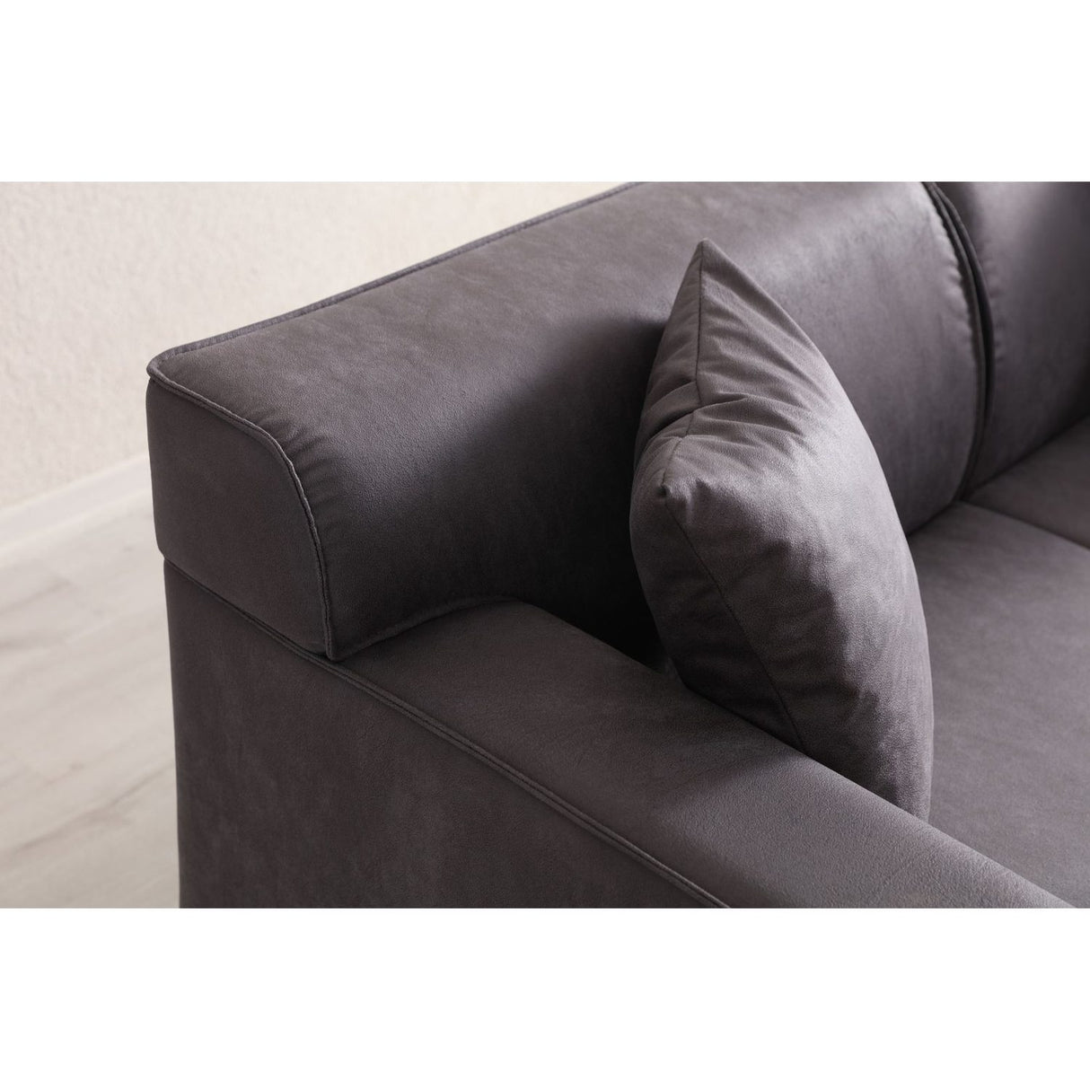 Piccolito 2-sits soffa Antracitgrå