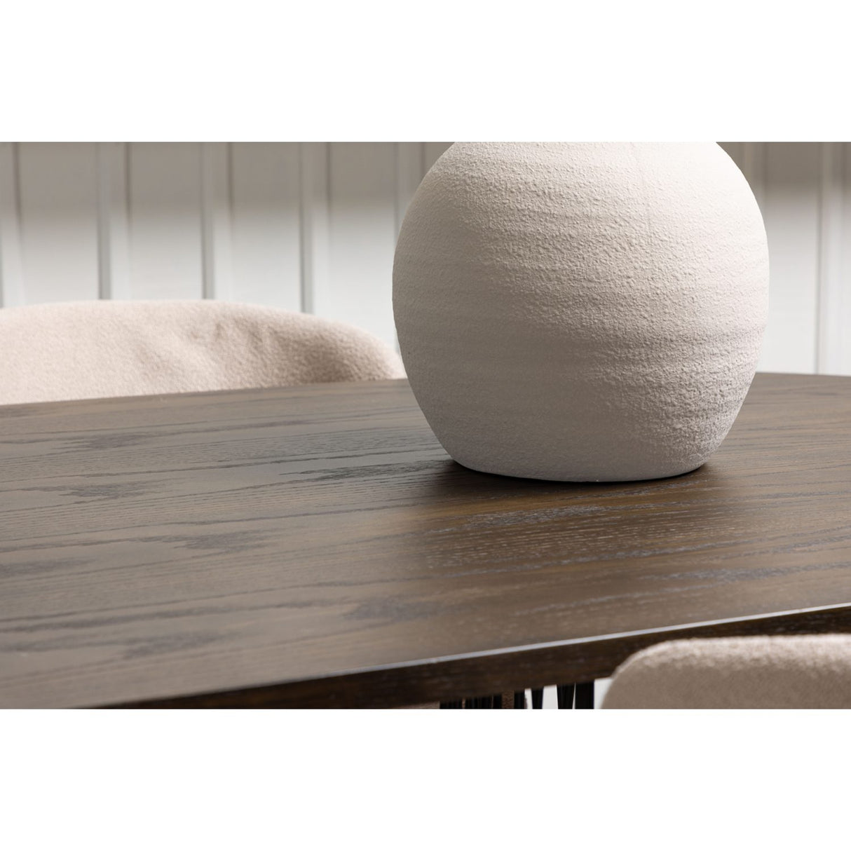 Stone, Modesto Oval matgrupp Beige,Svart, Svart, mocka, 220 x 100