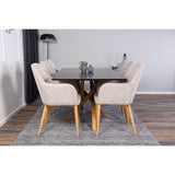 Comfort Matstol Natur, Polyester