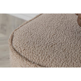 Piff Puff Beige, Polyester teddy
