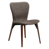 Paragon Stol Major Brown Bouclé, Walnut