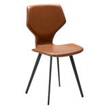 S.I.T Stol Vintage Light Brown Art.Leather, Black