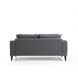 Helsingfors 2-sits (180 x 90 x 85 cm) Mörkgrå 2-sitssoffa