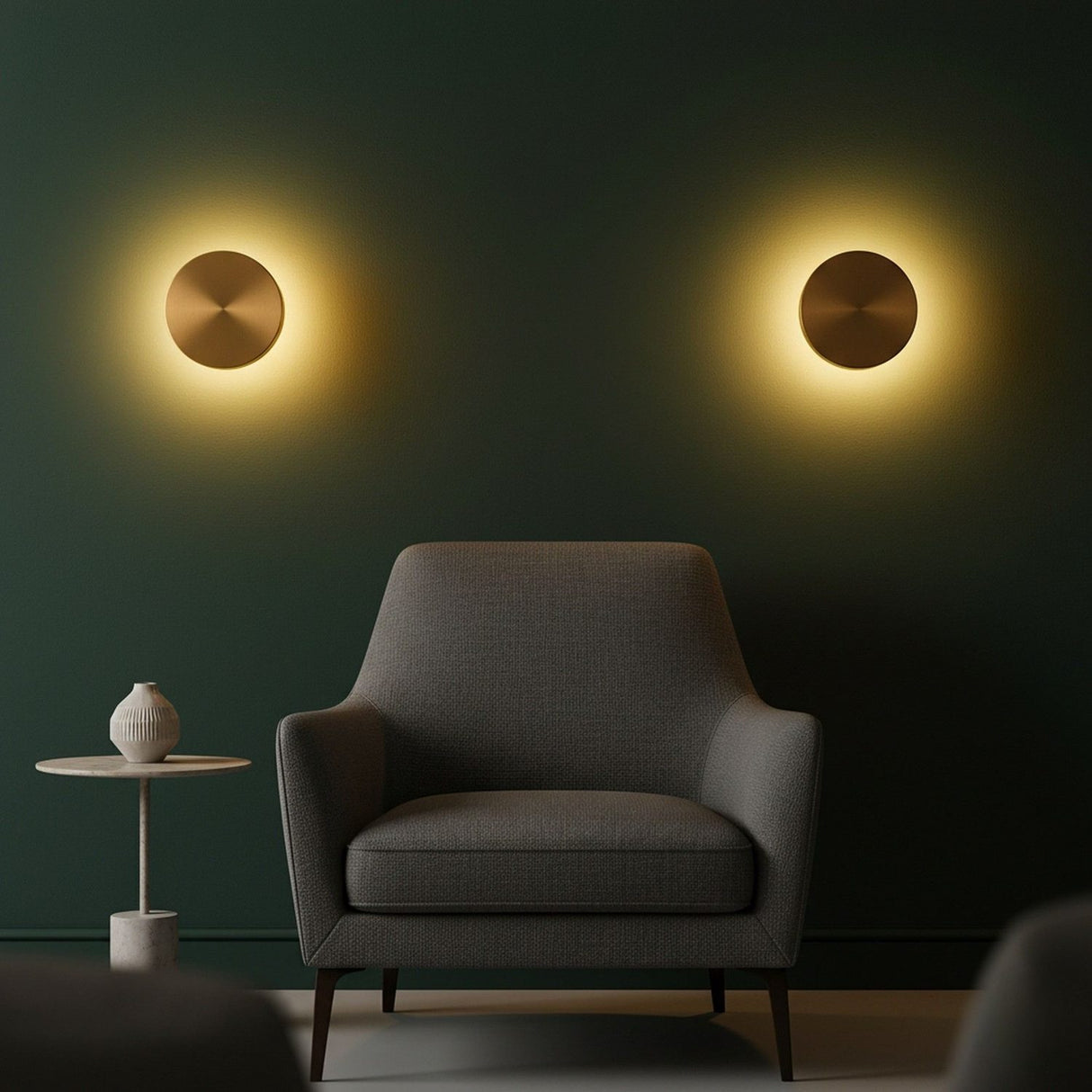 Risca Vägglampa Antikbehandling