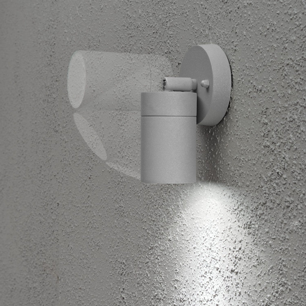 Modena GU10 Justerbar Vägglampa Ute Grå