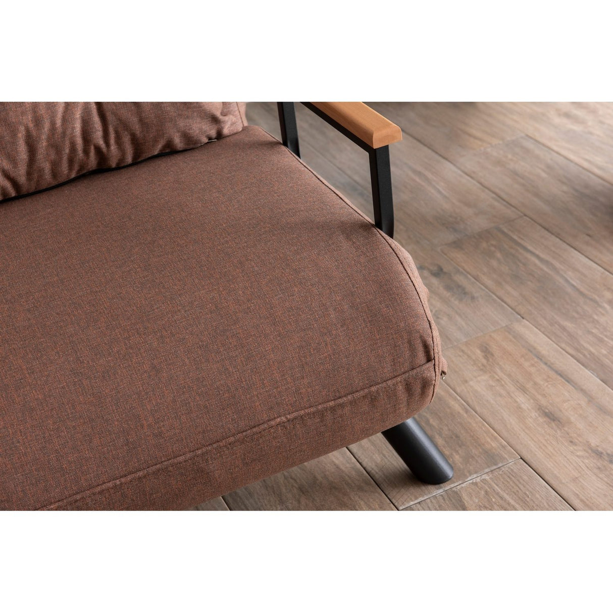 Apia 2-sits (25 x 134 x 121 cm) 2-sits bäddsoffa Ljusbrun