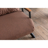 Apia 2-sits (25 x 134 x 121 cm) 2-sits bäddsoffa Ljusbrun