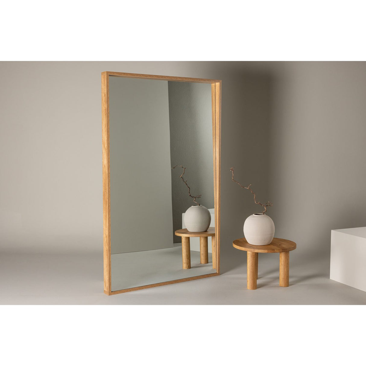Nashville Stor spegel Natur, 125 x 196