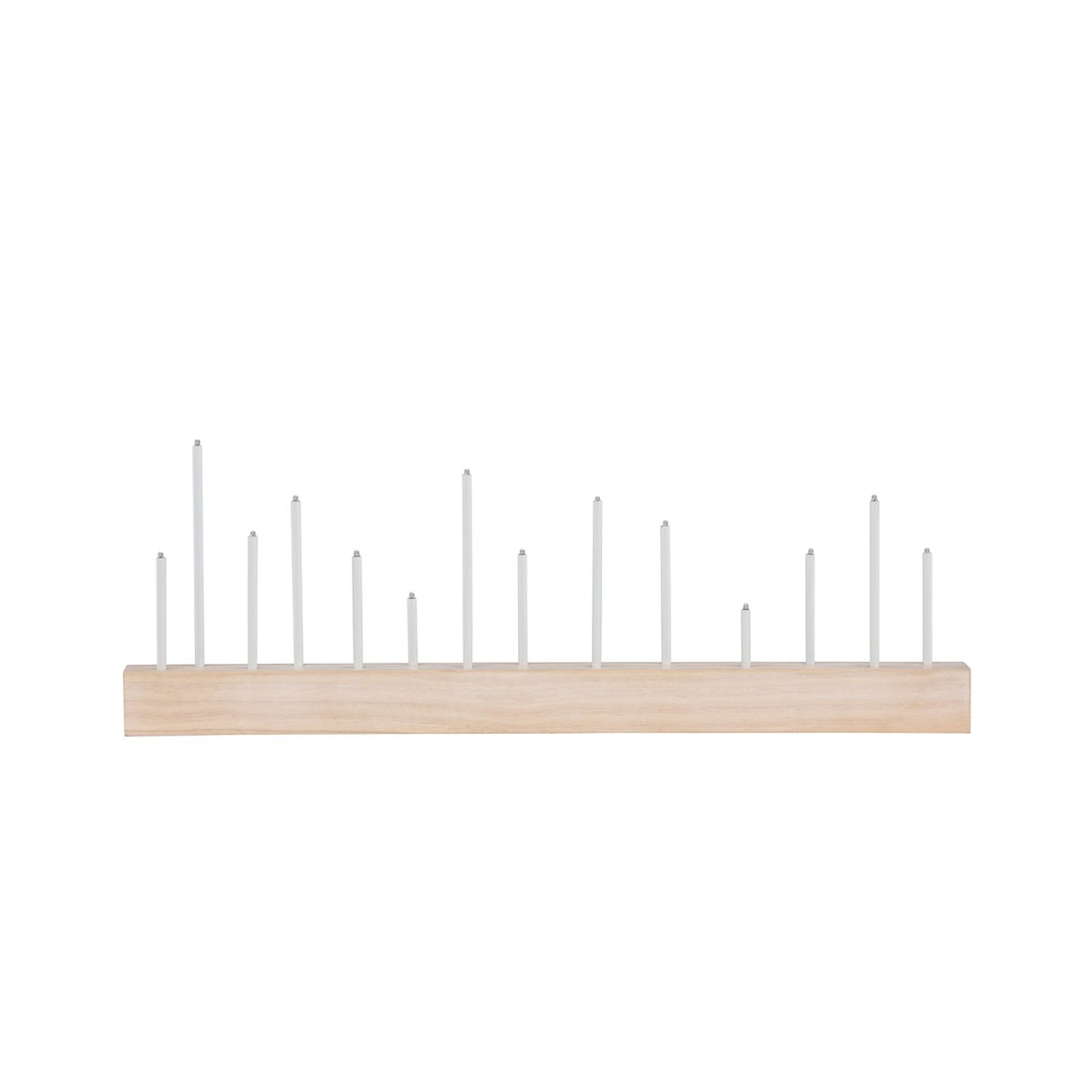 Kungsberget Bordslampa Vitputsad, 6 x 24 x 77