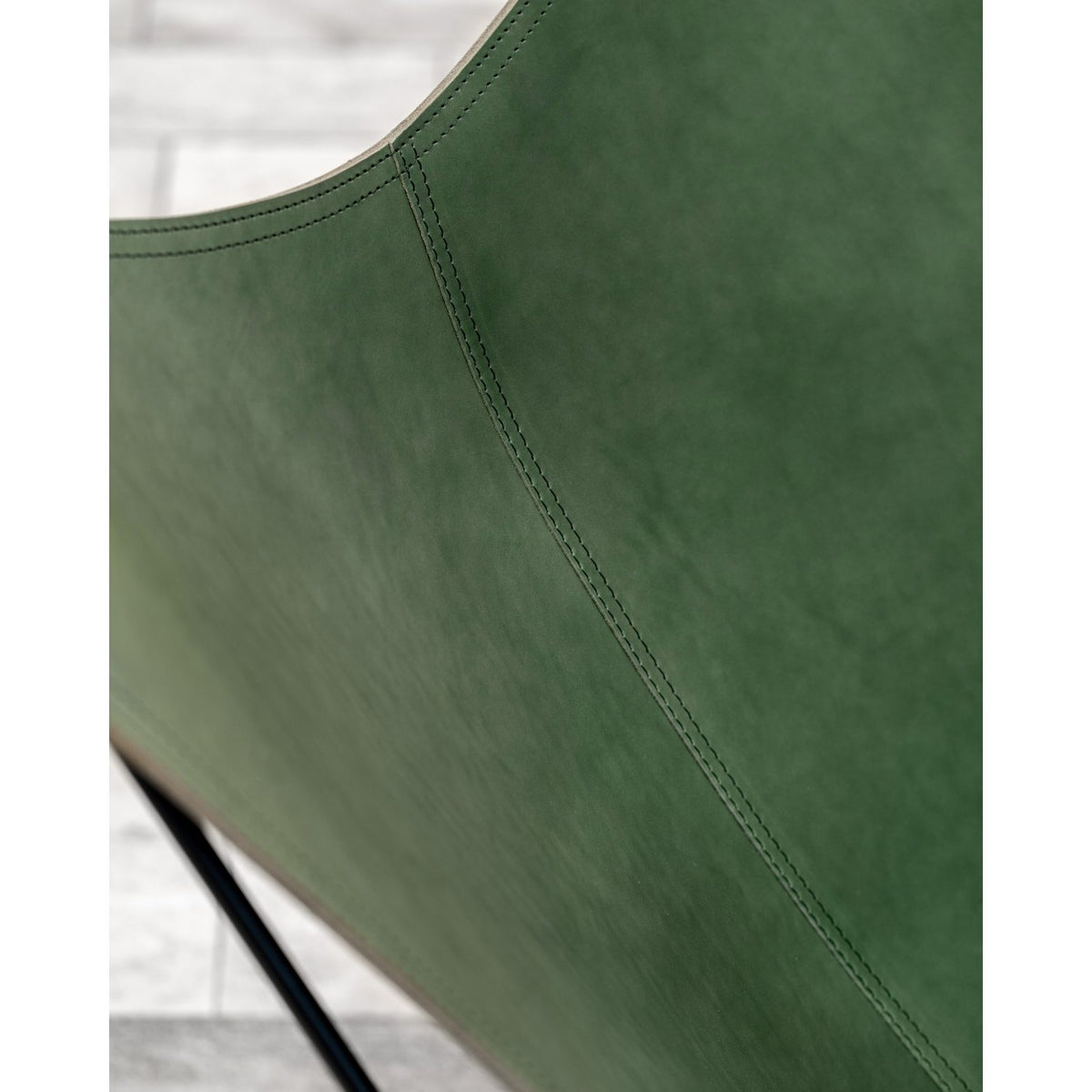 Pampa Mariposa Fåtölj Svart, Grass Green