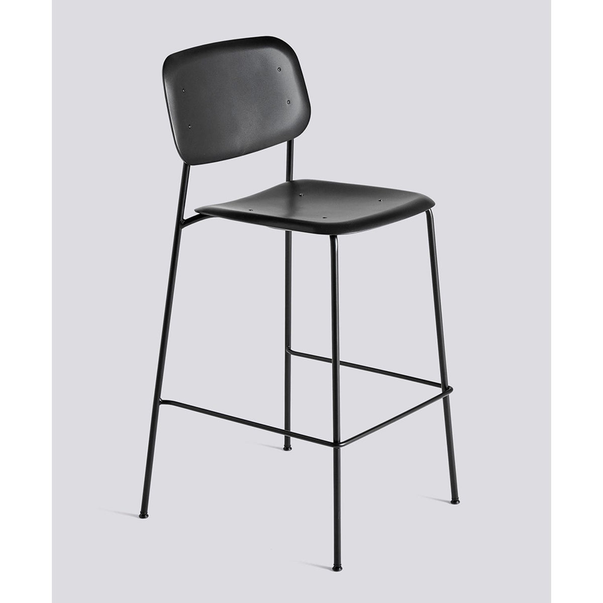 Soft Edge 95 75 cm Barpall Black