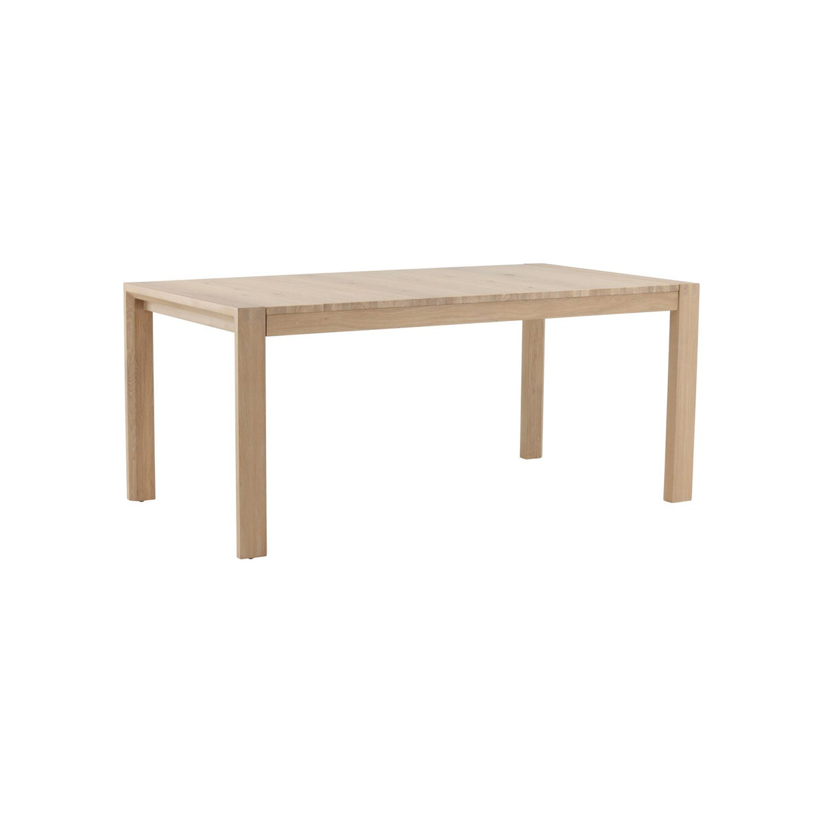 Slider Rektangulärt matbord Vitpigmenterad