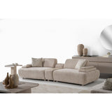 Toscana Beige (275 x 75 x 105 cm) 4-sitssoffa