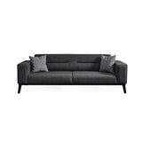 Bali 3-sits (222 x 92 x 74 cm) 3-sits bäddsoffa Antracit