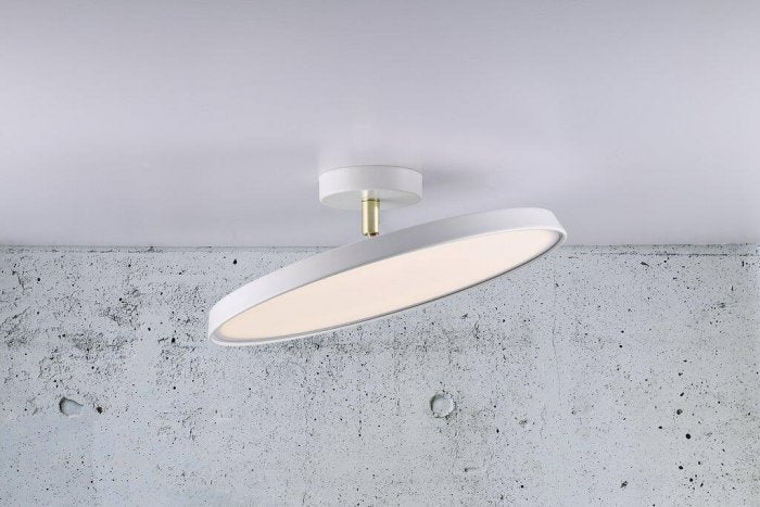 Kaito Pro 40 Plafond Vit/Mässing