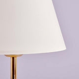 Tallinn (H 37 cm) Vit Guld Bordslampa